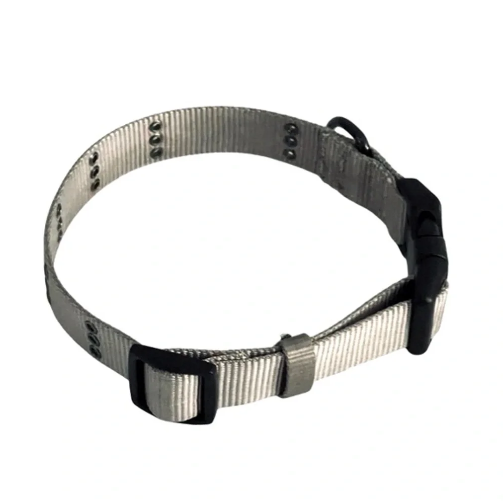 Top Paw Dog Collar K9 Sturdy Quick Release Gray Size M